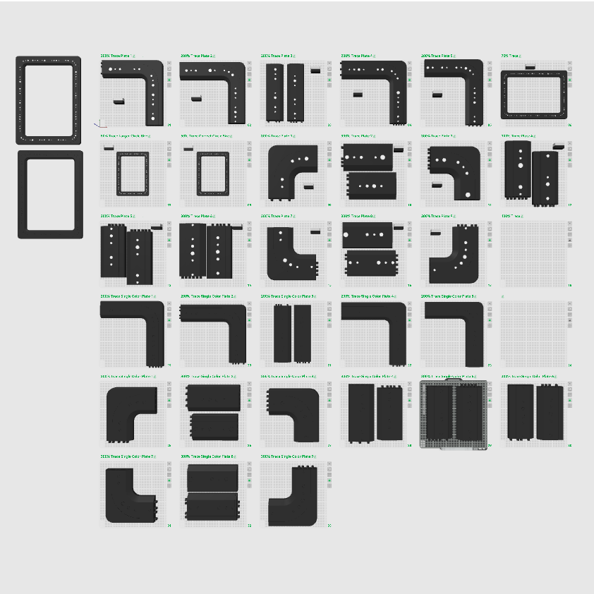 Shaper Trace Frame 3D Printing Digital File to compliment your original Trace - Digital Item