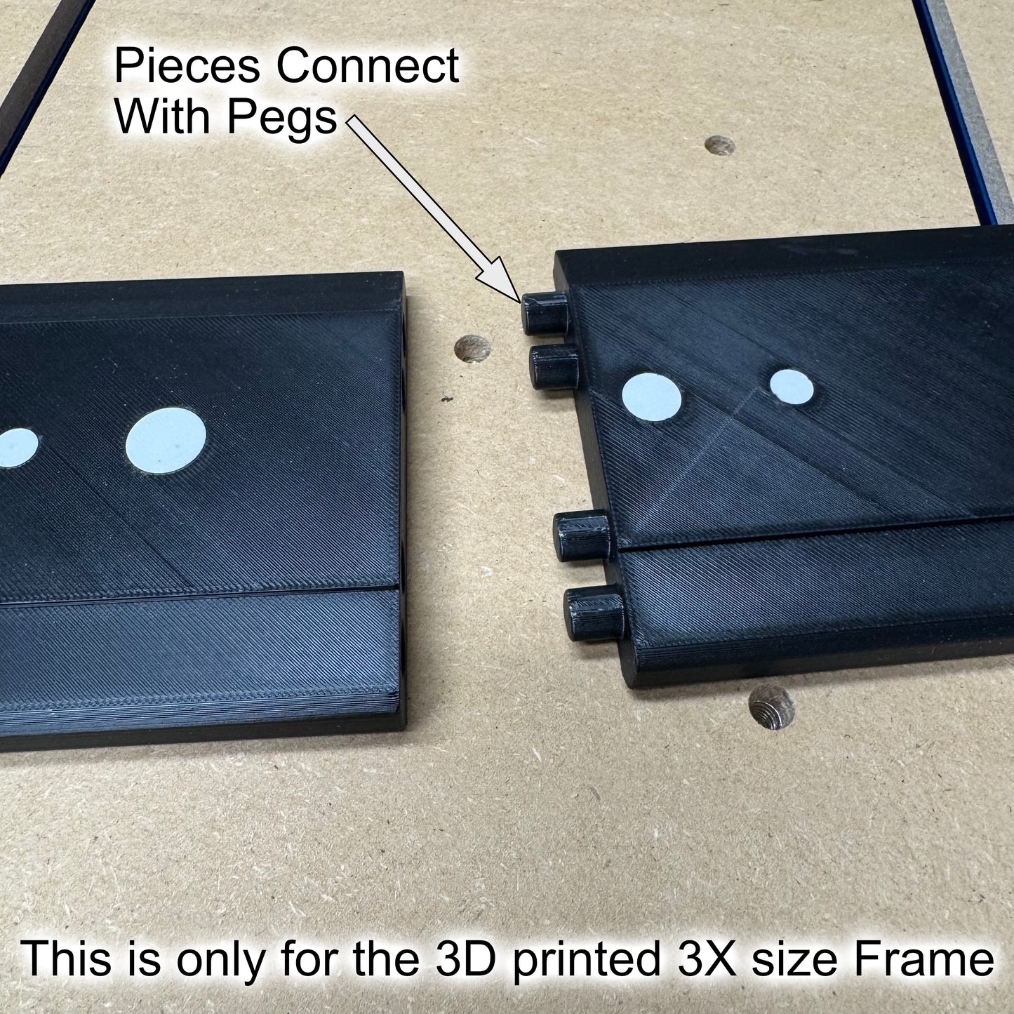 Shaper Trace Frame - 50%, 75%, 200% and 300% Sizes - 3D Printed Physical Items