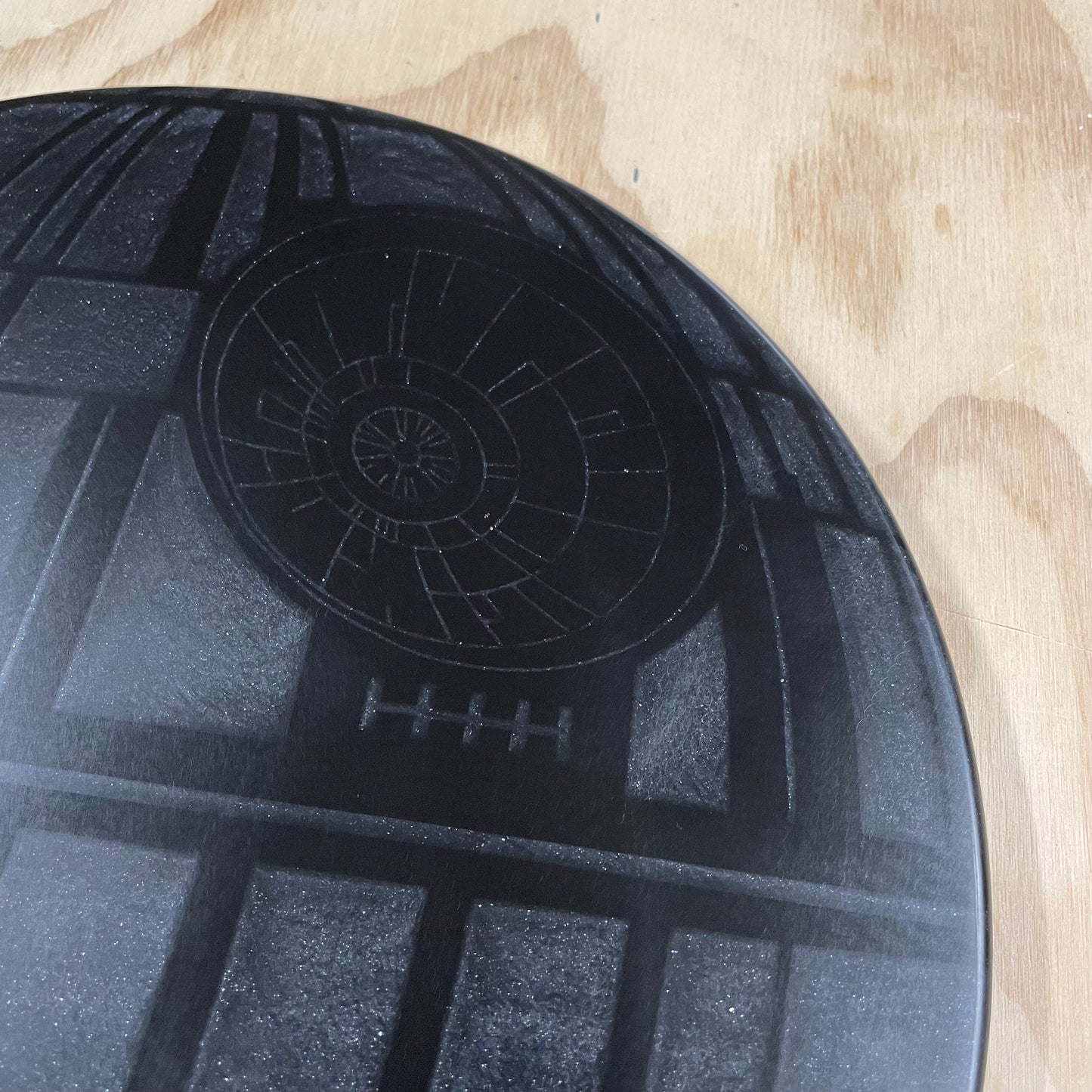 Death Star .svg .dxf .png .pdf and lightburn files for use with lasers and CNCs