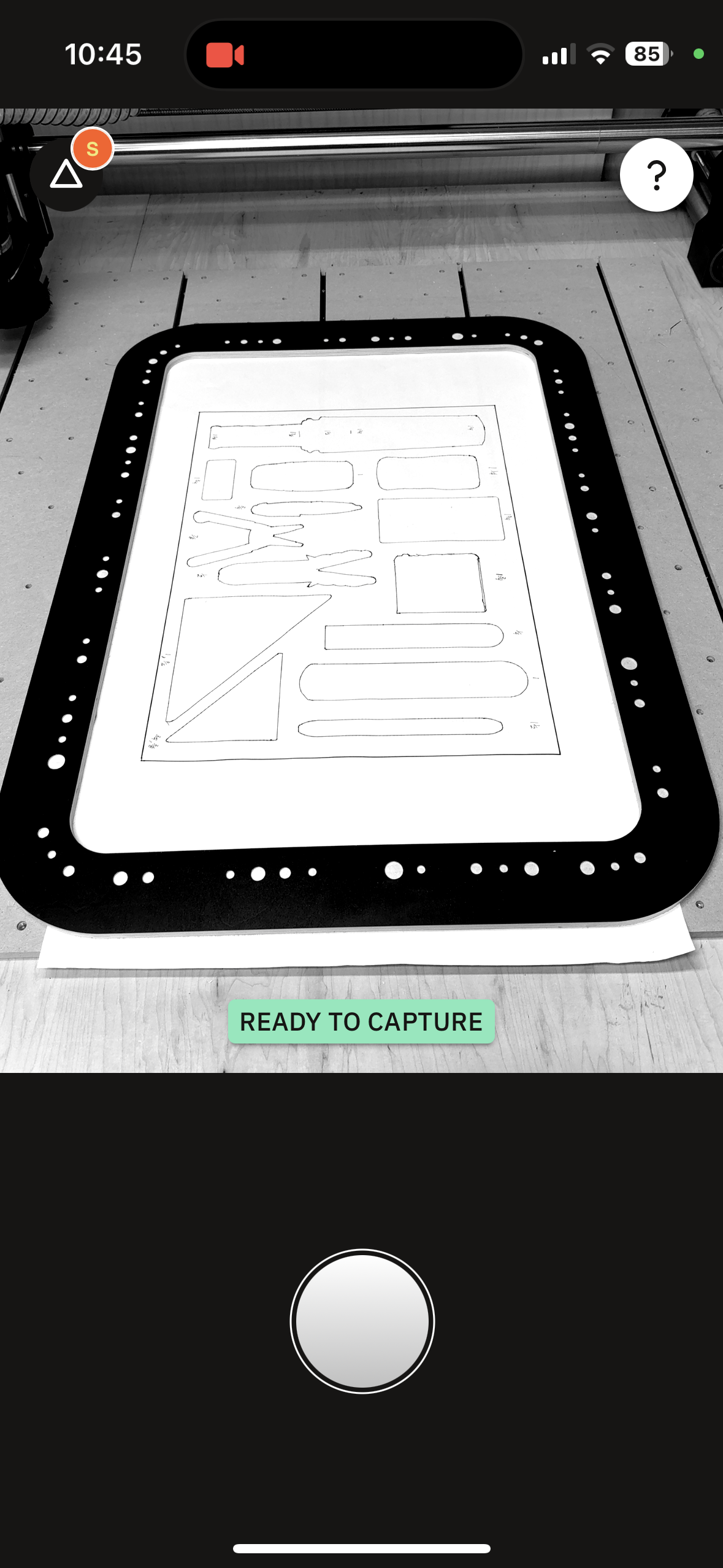 Shaper Trace Frame DXF, SVG, Vectric and Carveco Files for CNC to compliment your original Trace - Digital Item