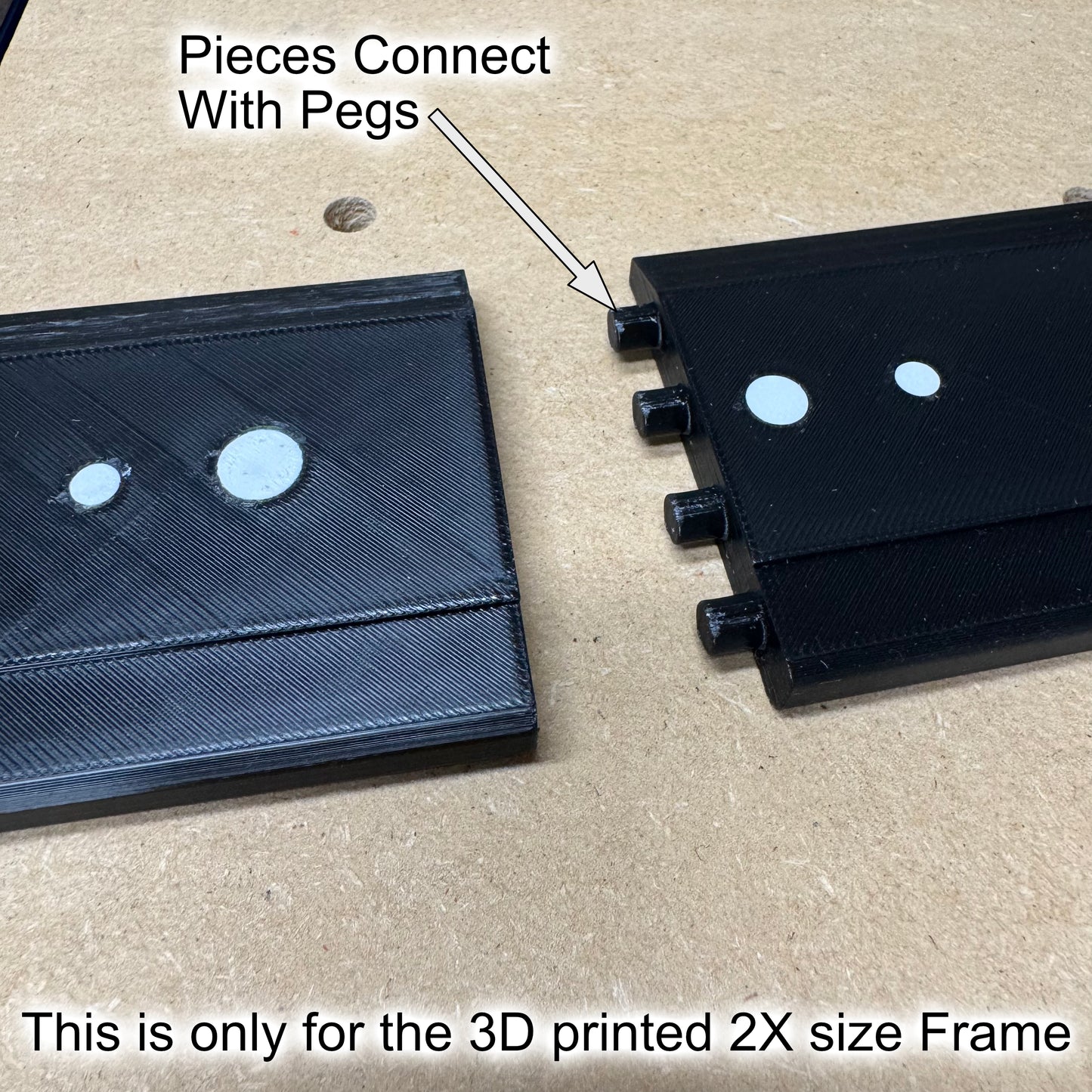 Shaper Trace Frame - 50%, 75%, 200% and 300% Sizes - 3D Printed Physical Items